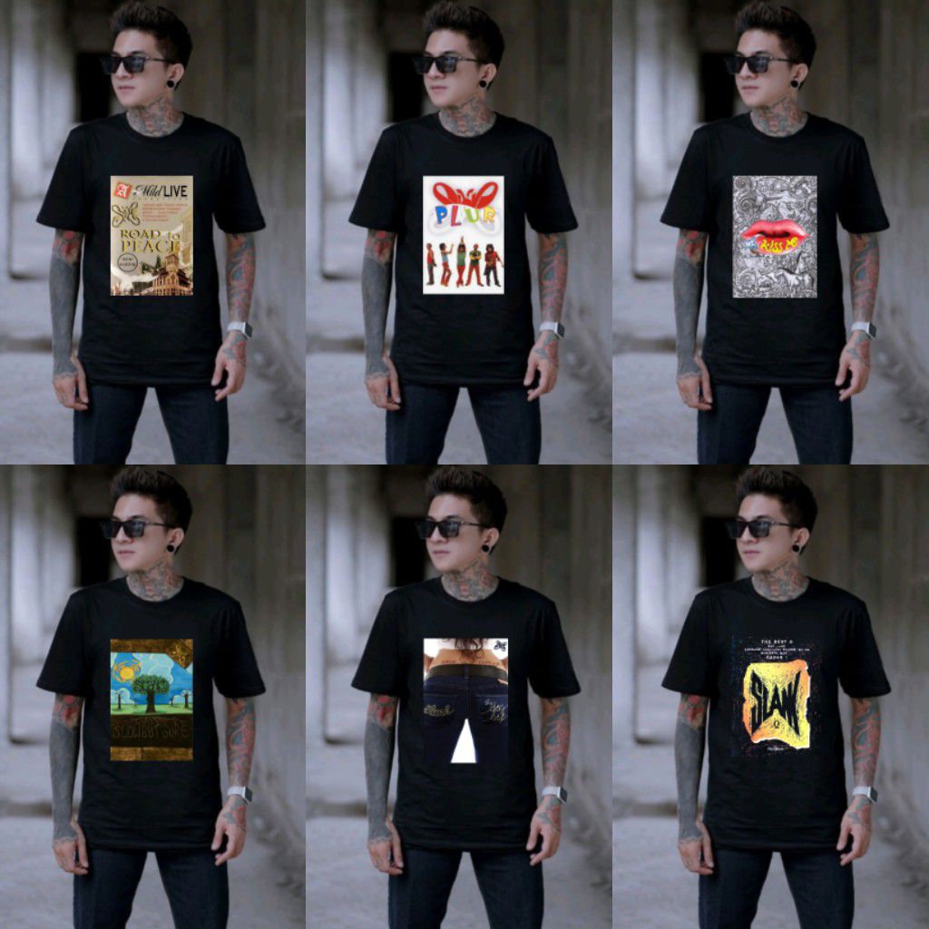 KAOS SLANK ALBUM SERIES // TSHIRT ALBUM SLANK // KAOS SLANK ORIGINAL