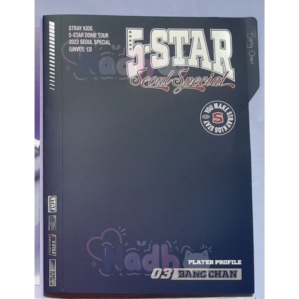 Player Profile set Bangchan Merch Unveil 13 Seoul Special Dome Tour 5 Star