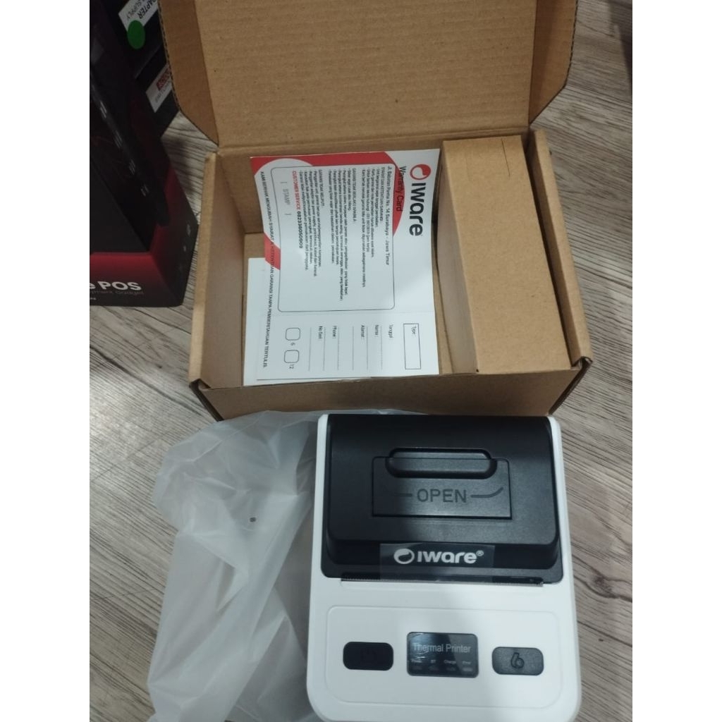 Portable Bluetooth Thermal Receipt Printer Iware