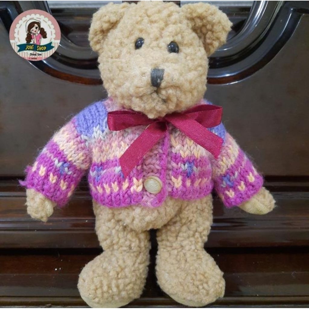 boneka artikulasi teddy bear rare the boyds 1990-1995