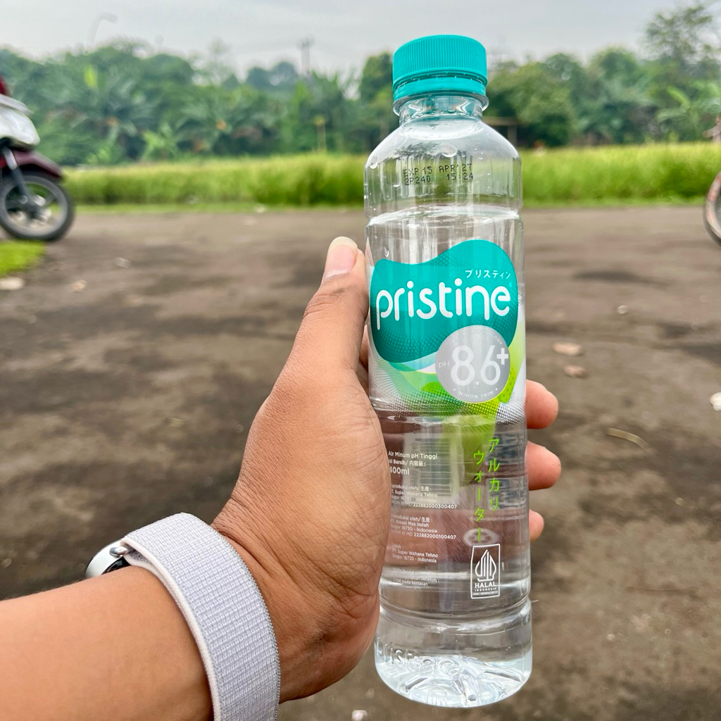 

AIR MINUM PRISTINE 8.6+ 400 ML- AIR MINERAL 1 DUS ISI 24 BOTOL TERMURAH