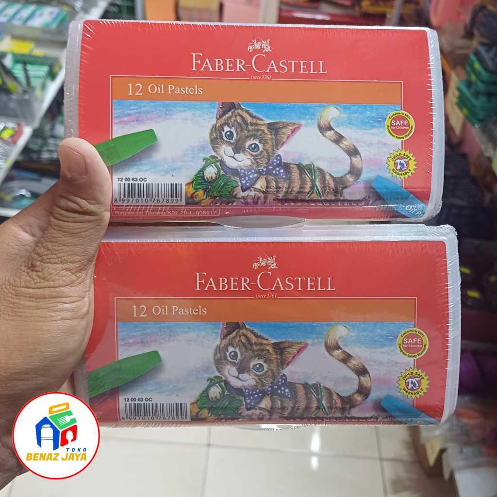 

CRAYON 12 18 24 WARNA FABER-CASTELL OIL PASTEL FABER-CASTELL