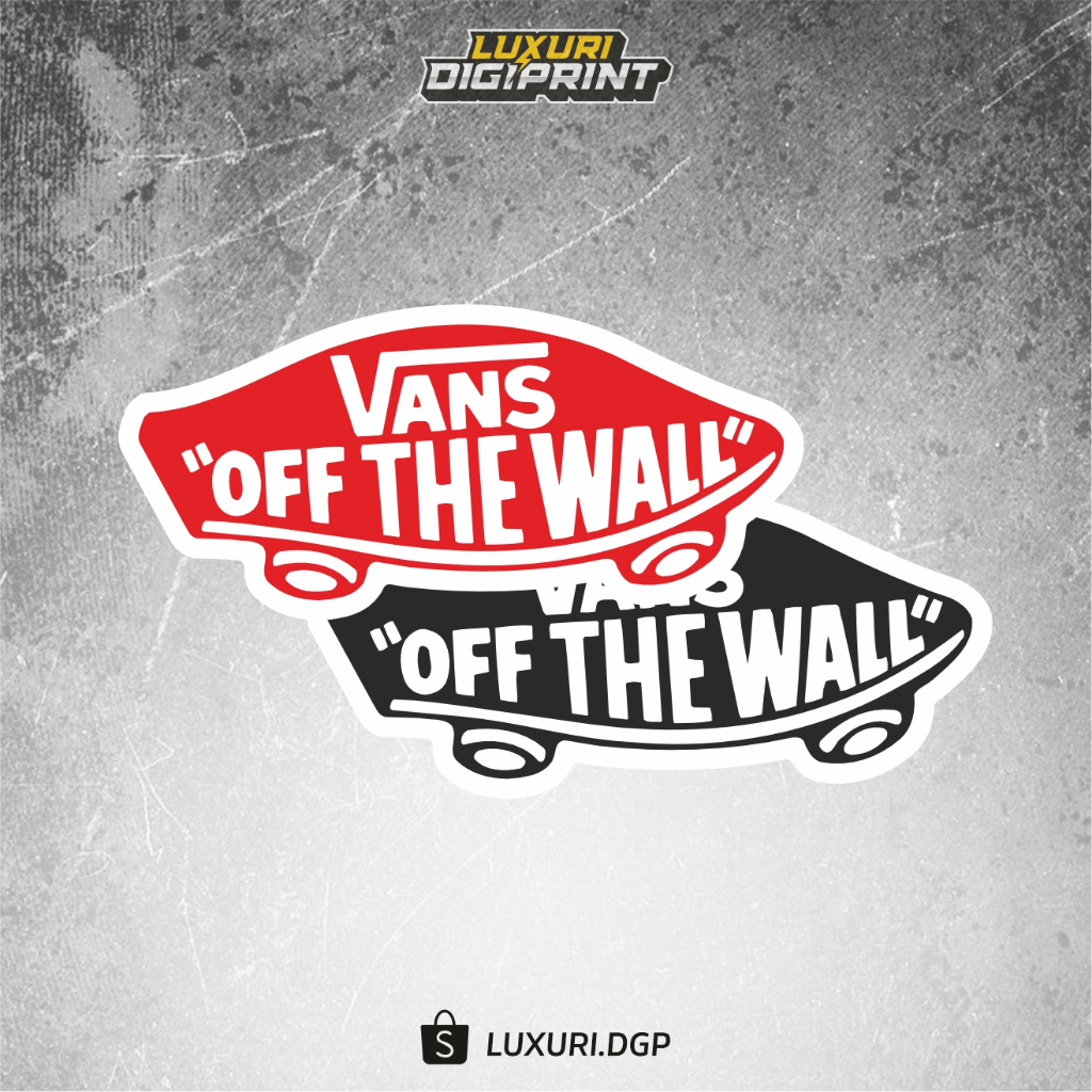 

COD | STIKER "VANS" | STIKER SATUAN | STIKER OUTDOOR | STIKER BRAND