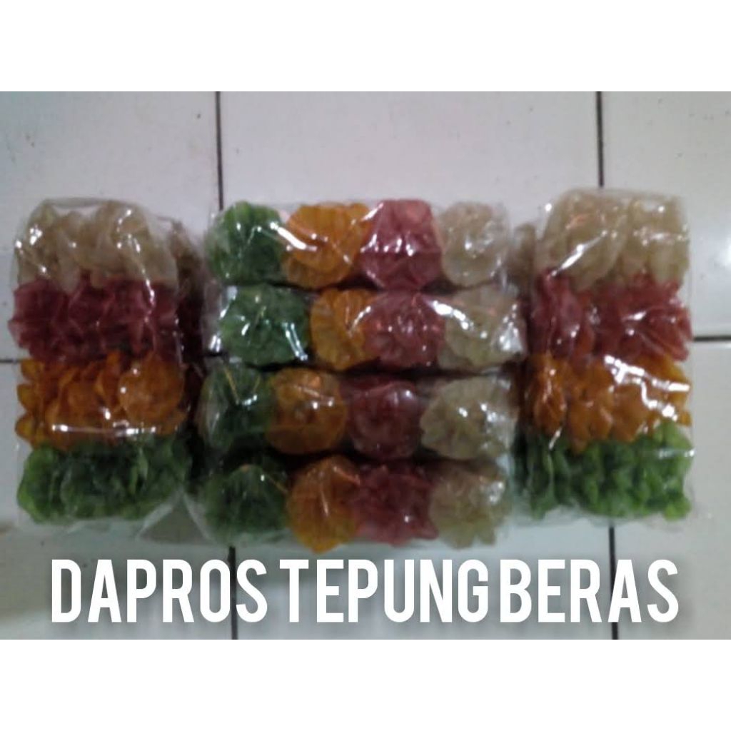 

dapros (krupuk kembang)