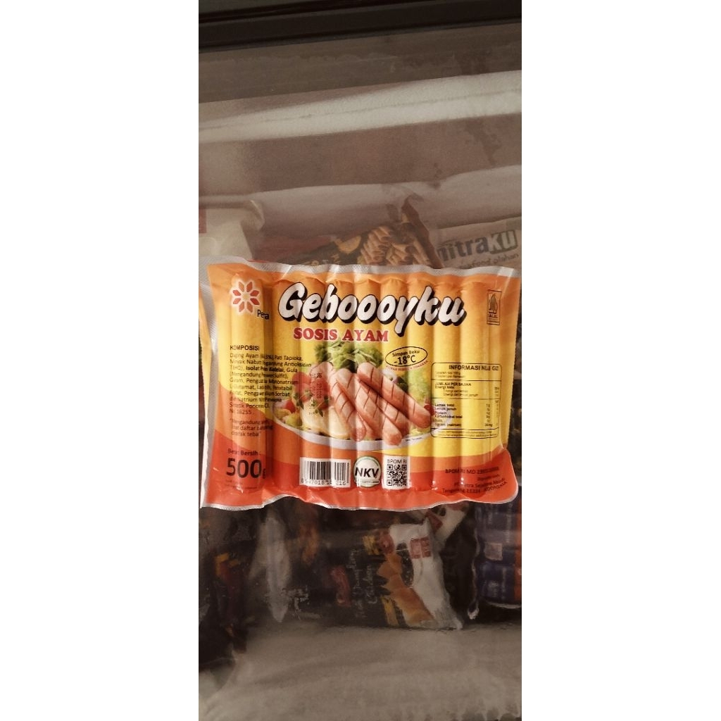 

Gebooyku Short Sosis Kemasan 500g
