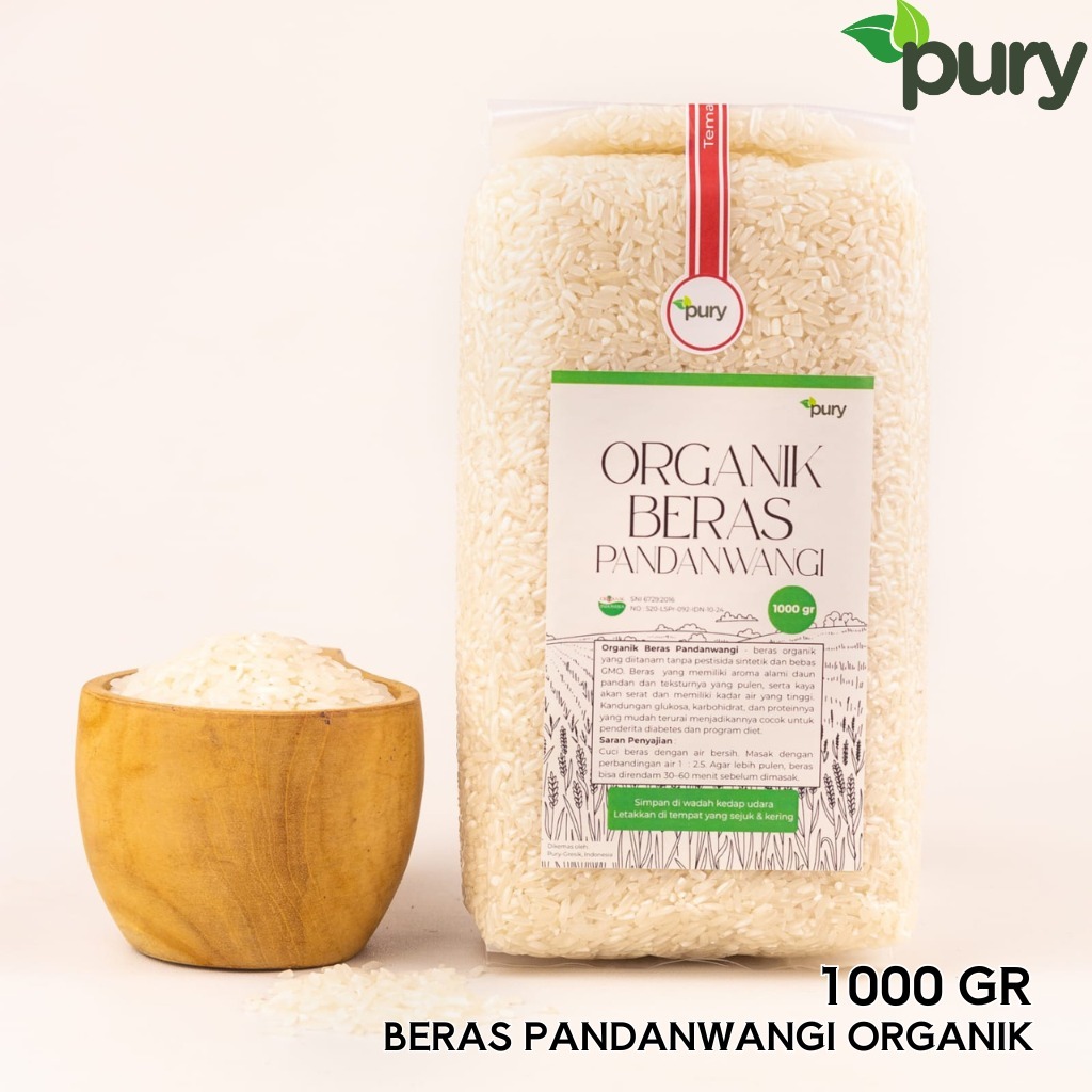 

PURY - Organik Beras Pandanwangi / beras organik pandanwangi