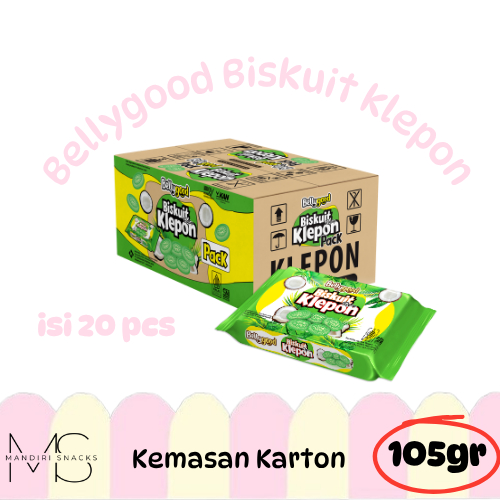 

BELLYGOOD RASA KLEPON 105 Gr Biskuit Kemasan Karton - Isi 20 pcs