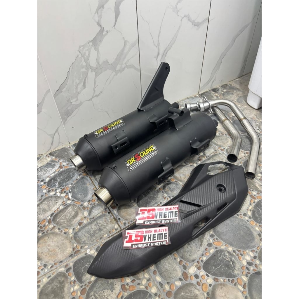 KNLAPOT STANDAR RACING COPY CMS PNP DR SOUND VARIO AEROX NMAX LEXI PCX ADV STYLO MIO