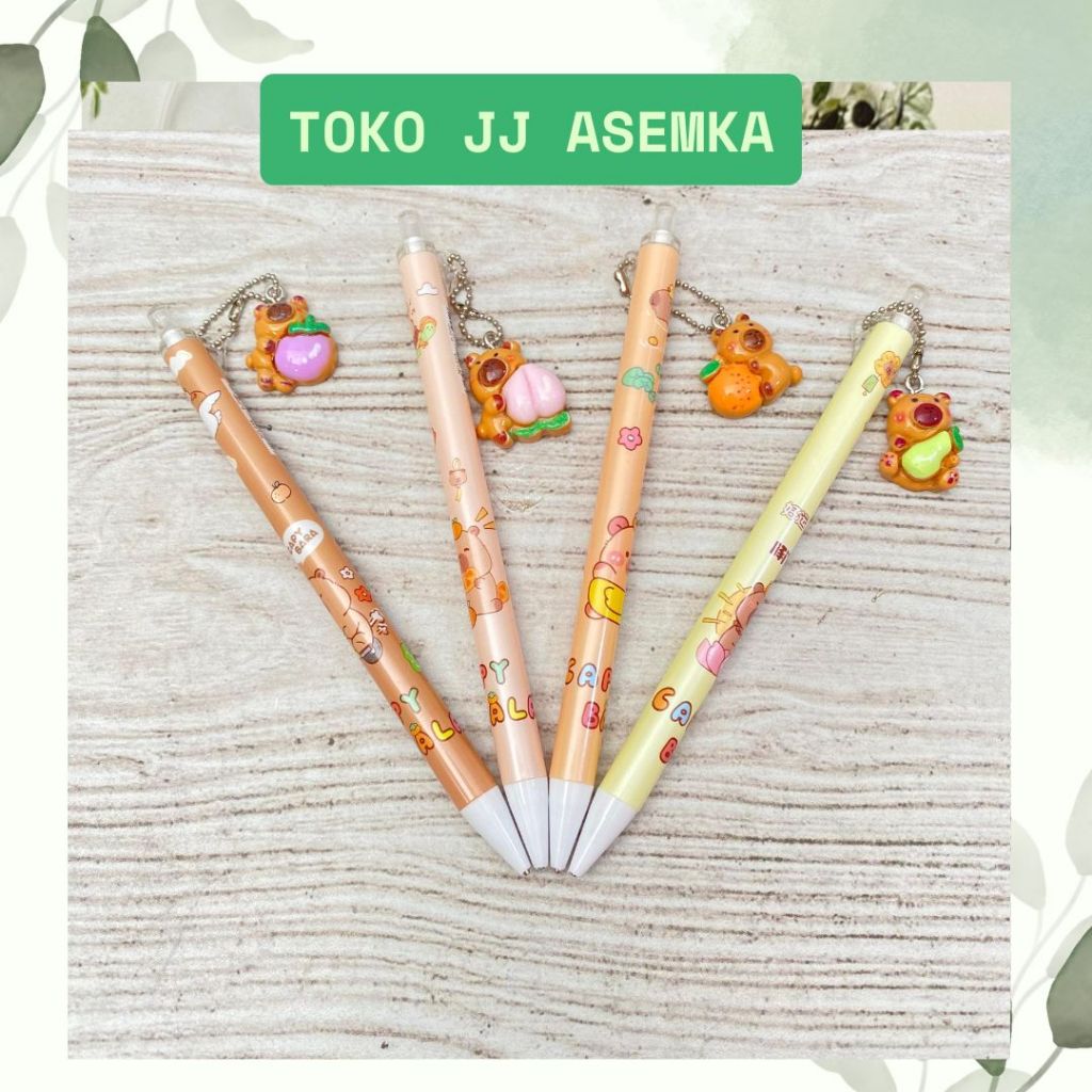 

PENSIL CETEK GANTUNGAN CAPYBARA LUCU UNIK KARAKTER ALAT TULIS SEKOLAH MURAH COD