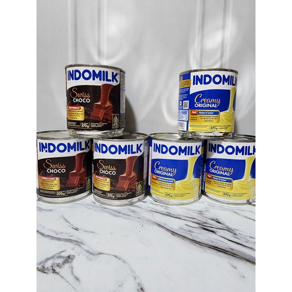 

INDOMILK SUSU KENTAL MANIS /INDOMILK KALENG /INDOMILK PUTIH/ INDOMILK COKLAT
