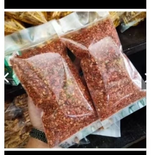 

Bubuk cabe kasar 100 gr| 100% cabe asli