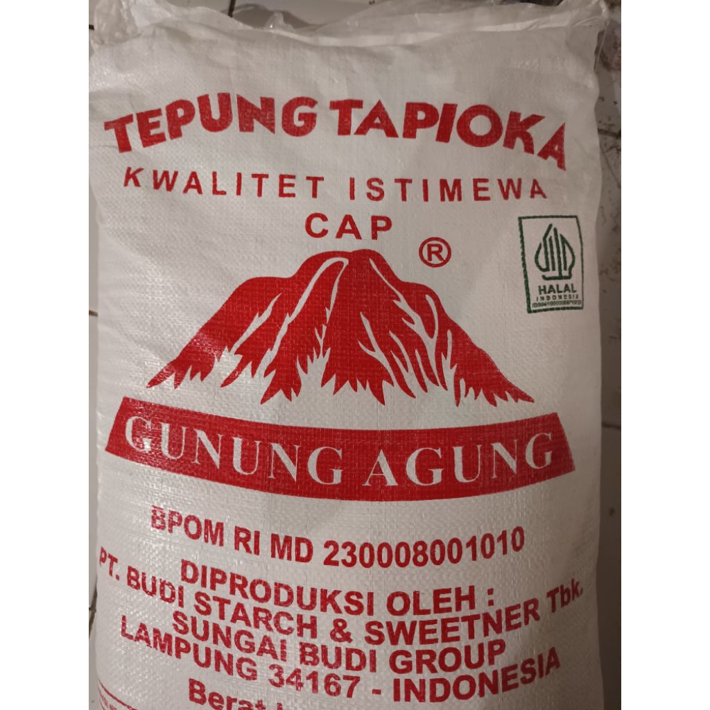 

Tapioka Cap Gunung Agung 25 Kg