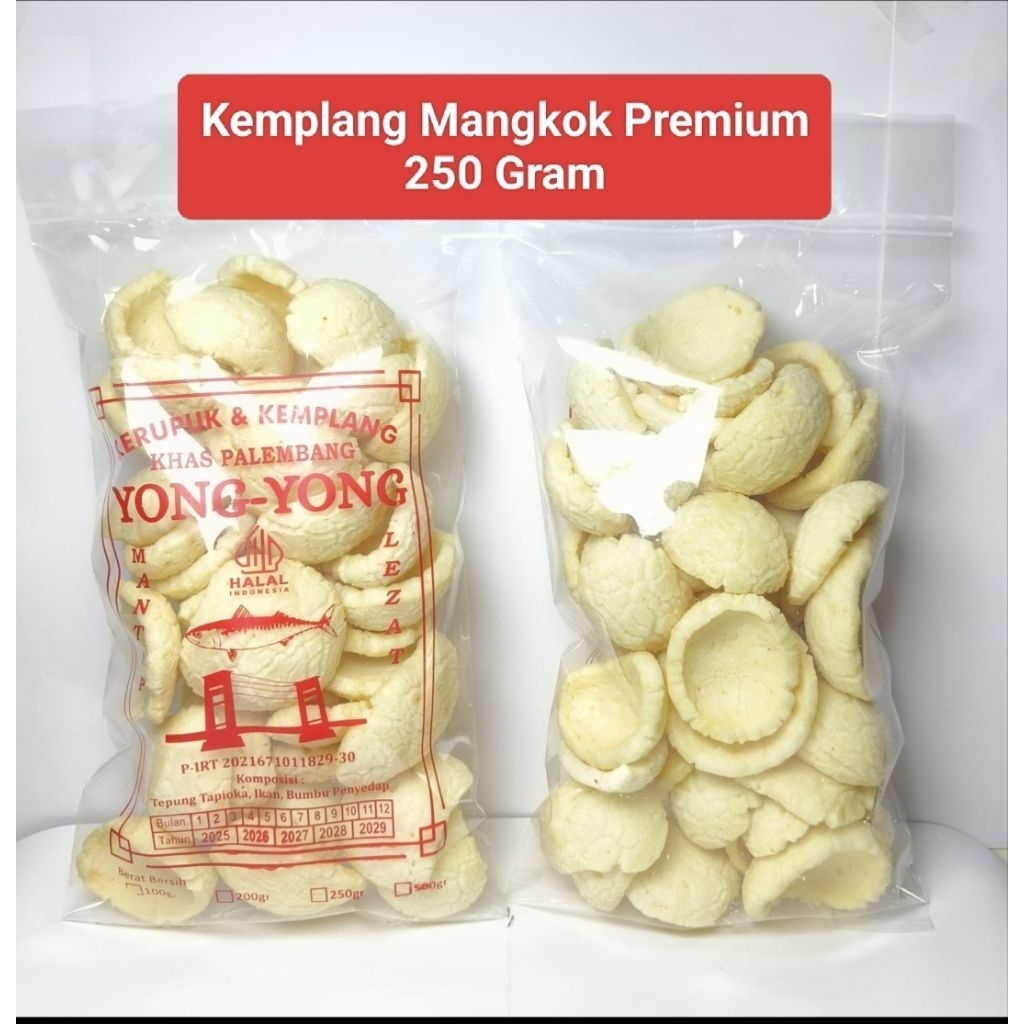 

Kemplang Mangkok Premium Ikan Tenggiri (250gram)