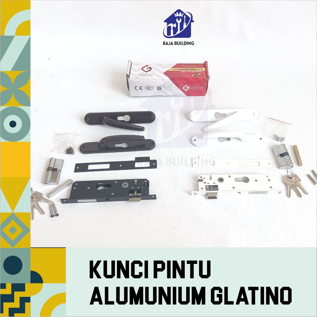KUNCI PINTU/KUNCI PINTU SET/KUNCI PINTU ALUMINIUM/SET KUNCI PINTU SLIDING