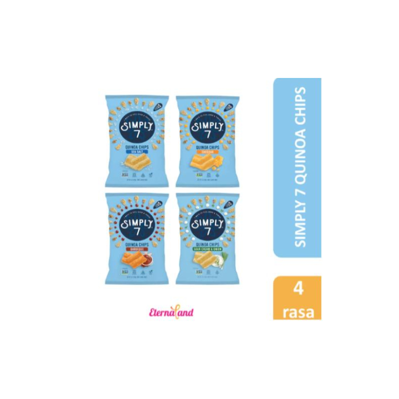 

Simply 7 Quinoa Chips Keripik Impor USA