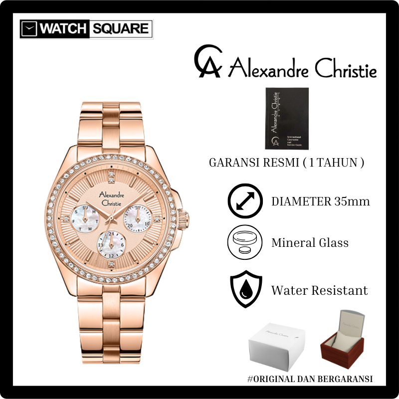 Jam tangan wanita Alexandre Christie AC-2949