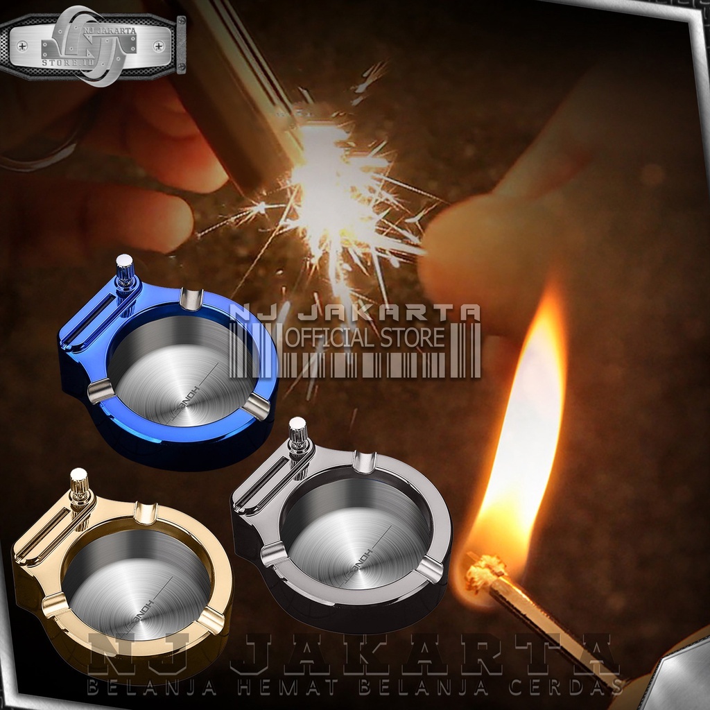 Asbak Korek Api Gesek Honest Tahan Panas & Anti Gores