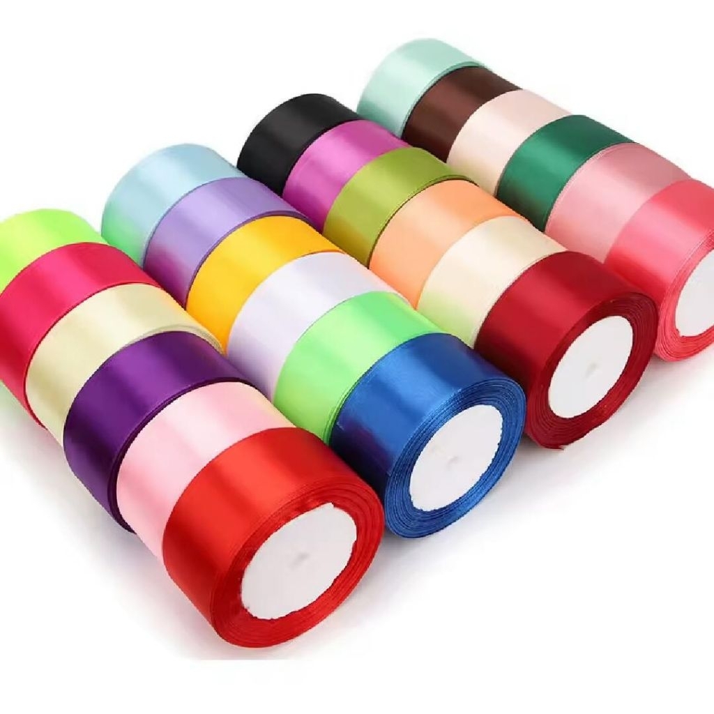 

PITA SATIN 4CM | PITA HIASAN | BOUQUET BUNGA PITA SATIN | PANJANG 20YARD