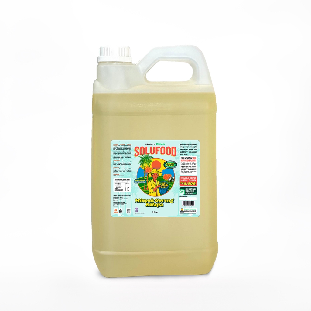 

Solufood Minyak Goreng Kelapa 5 Liter