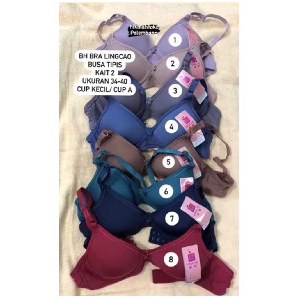 Bh Lingcao Cup Kecil Tanpa Kawat | Bra Lingcao A5