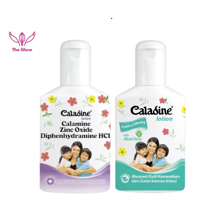 (The Glow) Caladine Baby Lotion 60ml - Losion Biang Keringat Anak Dewasa Pereda Gatal Ruam Kemerahan