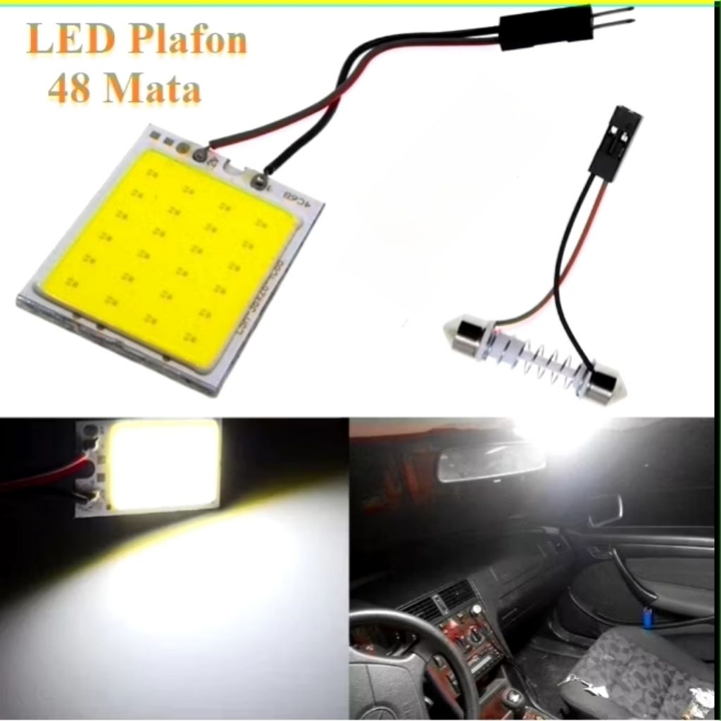 Lampu LED Kabin Plafon Mobil LED Kabin COB Plasma 24 SMD 36 SMD 48 SMD/54 LED/117LED Lampu Plafon 12