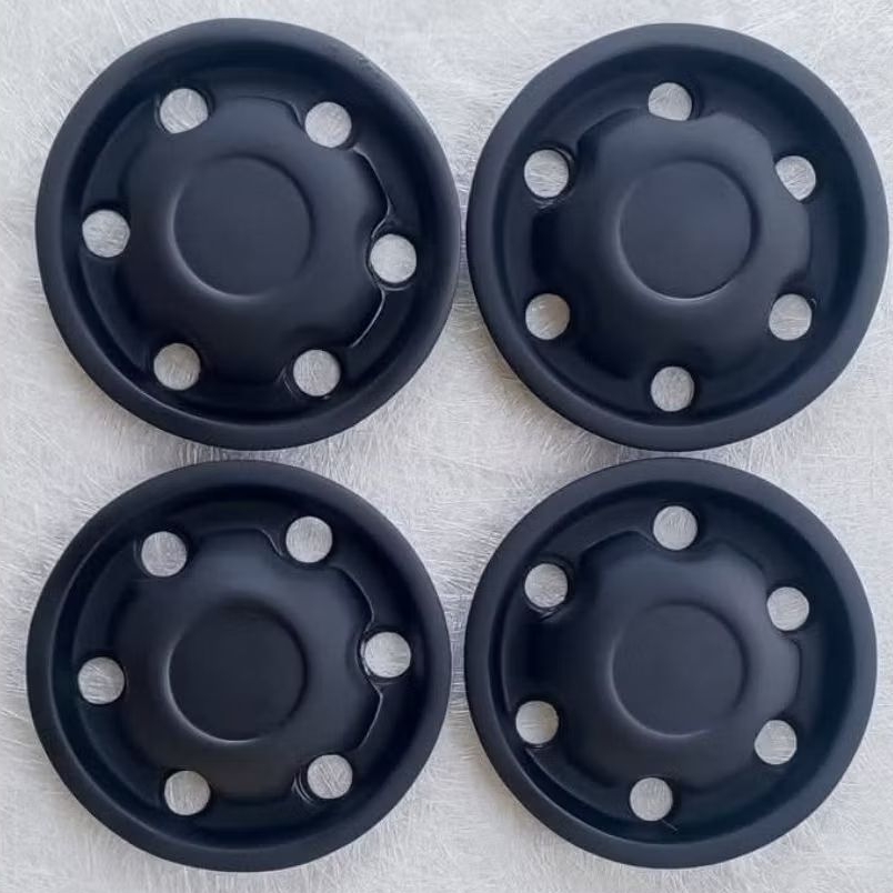 (4 PCS) Center Dop Velg kaleng mobil PCD 6x139 Fortuner, Hiace, Elf, Hilux, Ford bisa COD