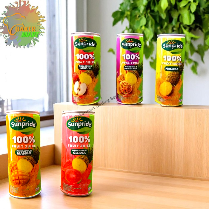 

Sunpride Jus Kaleng / 100% Juice In Can 220mL