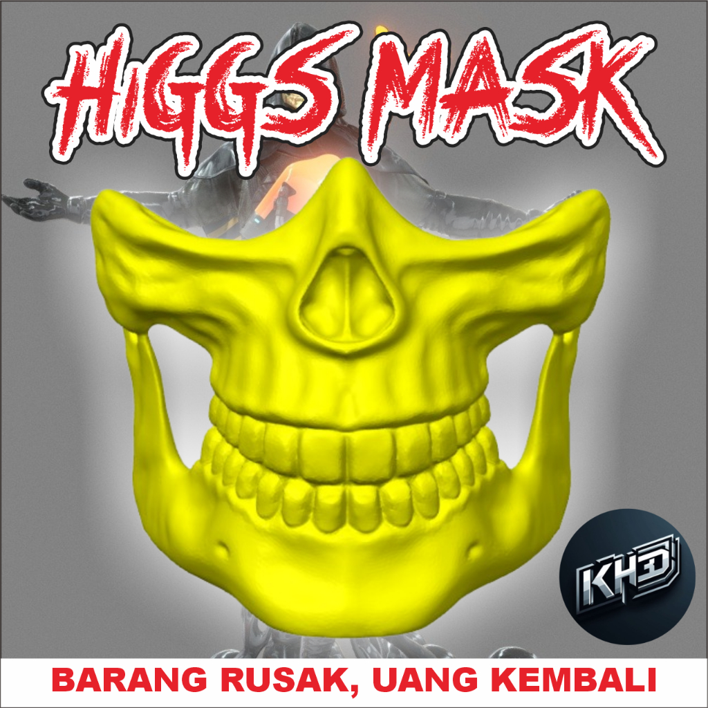 HIGGS MASK / TOPENG PESTA / TOPENG higgs death stranding / TOPENG HALLOWEEN