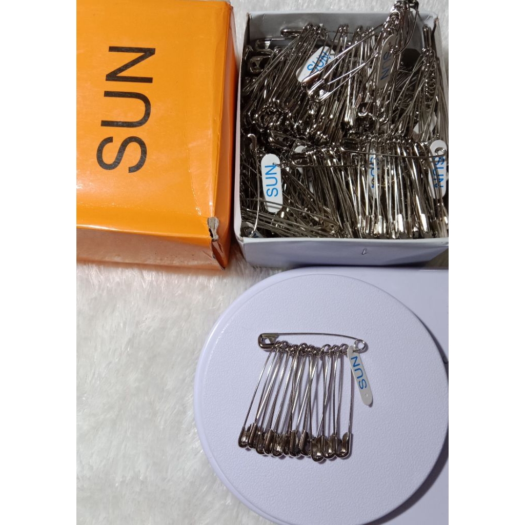 

1 rinting/12 pcs peniti jumbo/cokbaju ganal/peniti sun