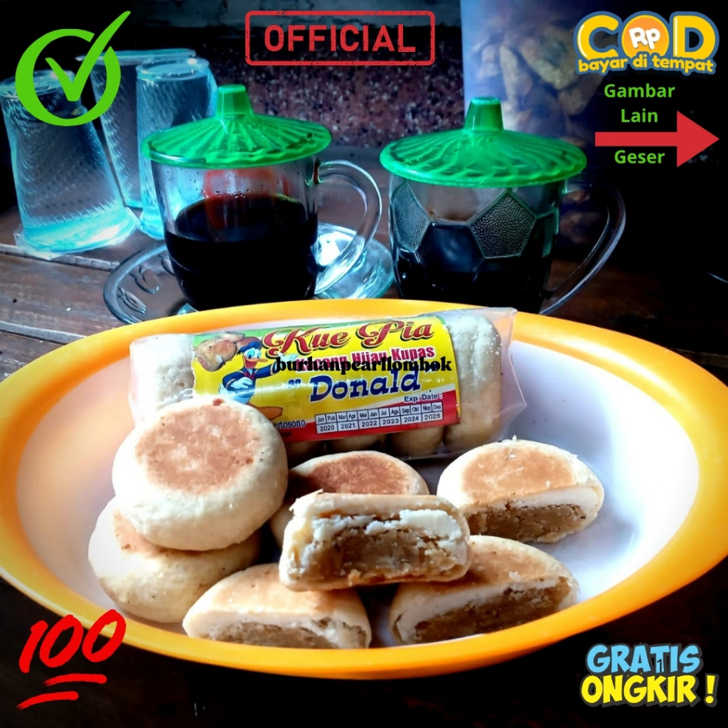 

Promo Bakpia Dolanld Kacang Hijau Kupas Di Jamin Murah