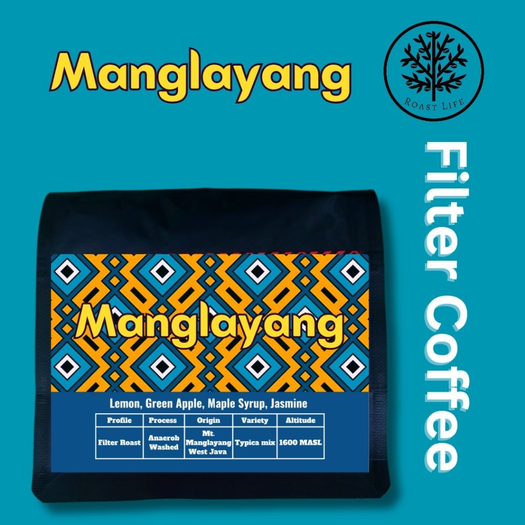 

Manglayang Washed Anaerob | Biji Kopi Arabica Single Origin 200 Gram (Roasted Beans)