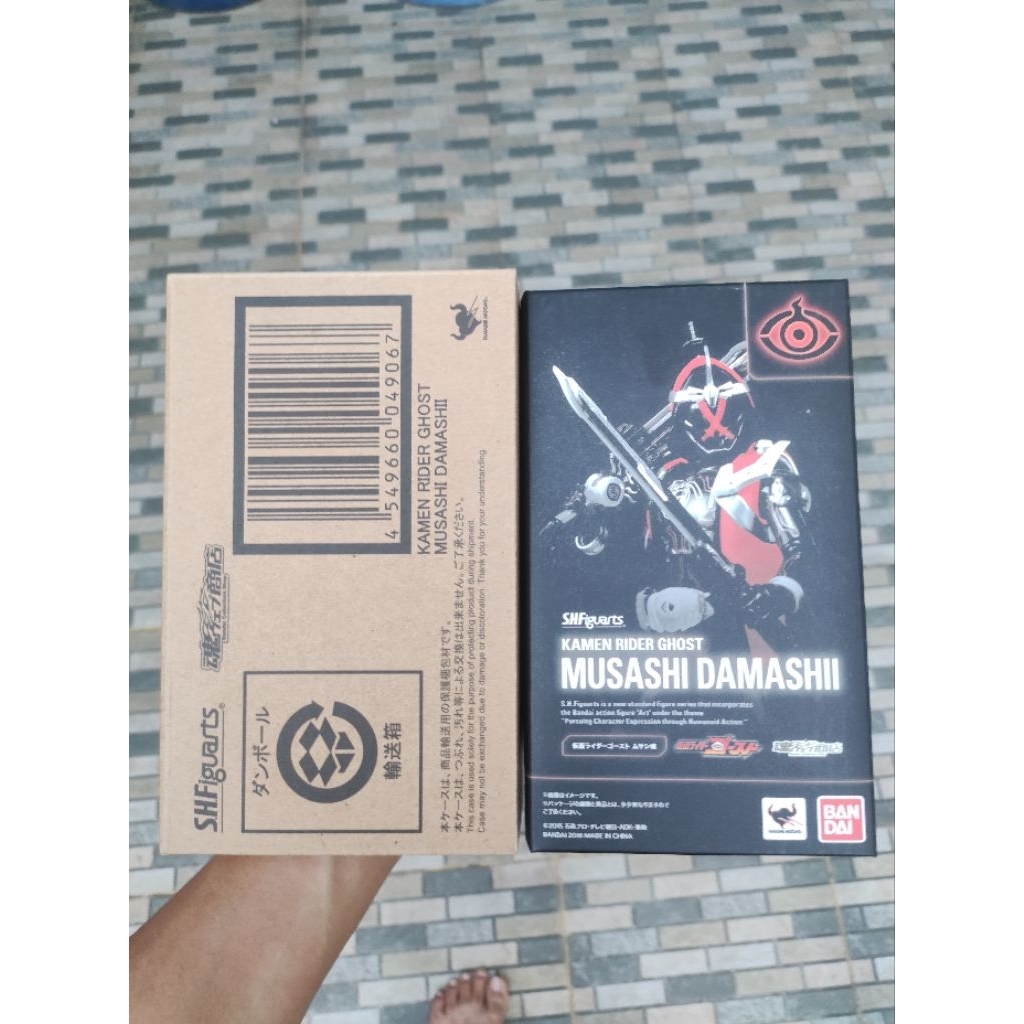 shf kamen rider ghost musashi damashi