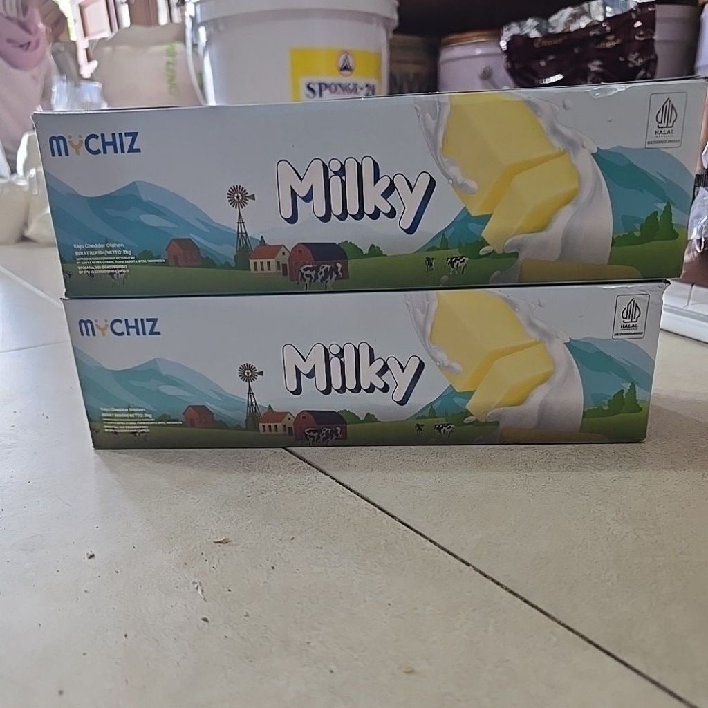 

keju mychiz 2kg milky (100% original)
