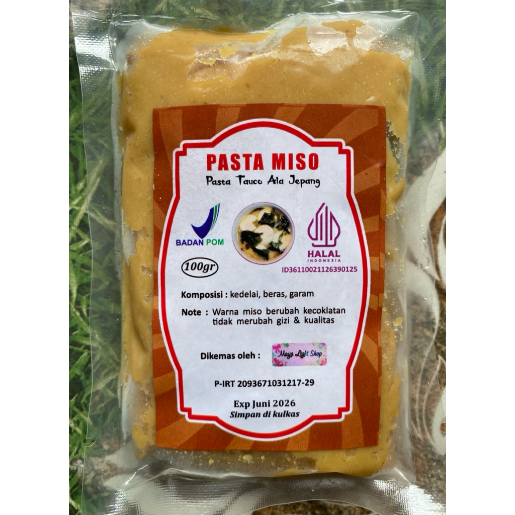 

Miso Tauco Jepang 100gr murah miso soup sup rumput laut furusato miso soup sup jepang halal