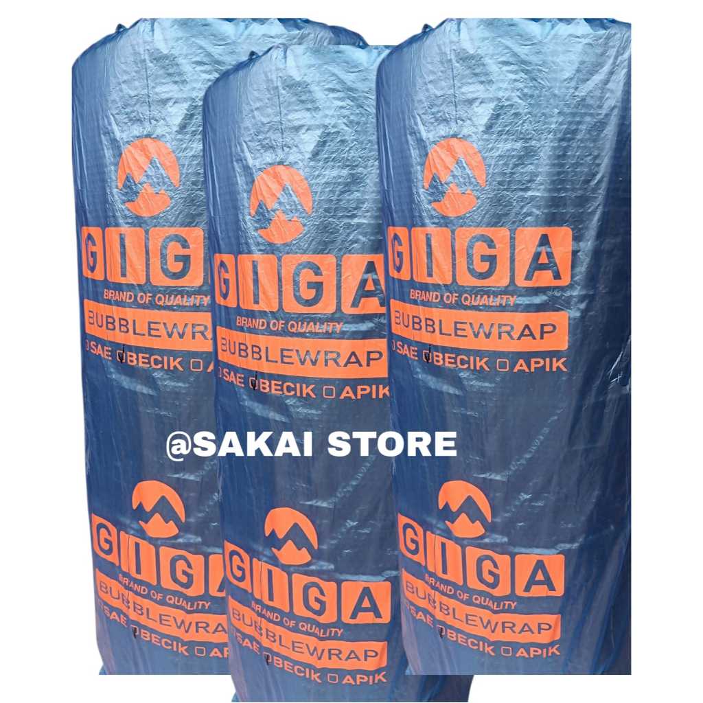 

Bubble Wrap GIGA Panjang 50m Lebar 125cm Grade "B"ecik