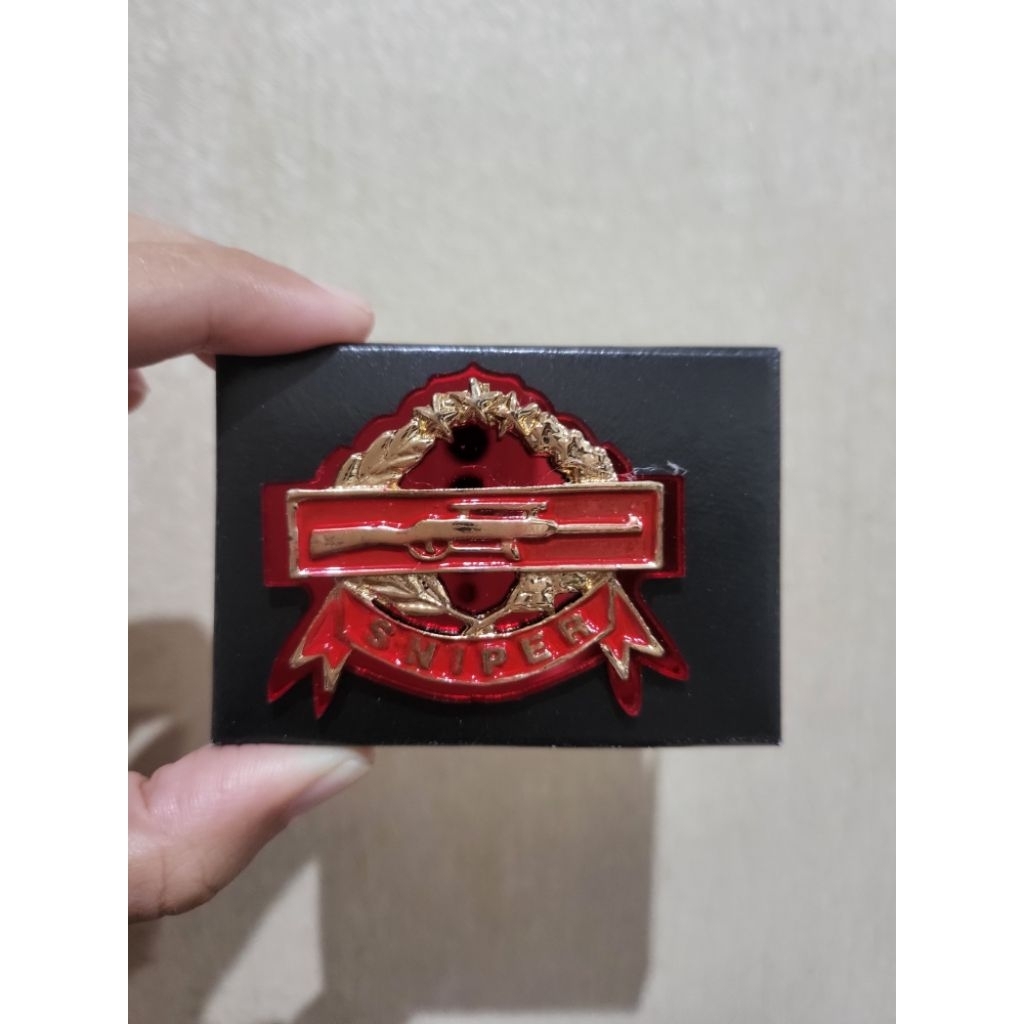 PIN / BREVET SNIPER POLRI