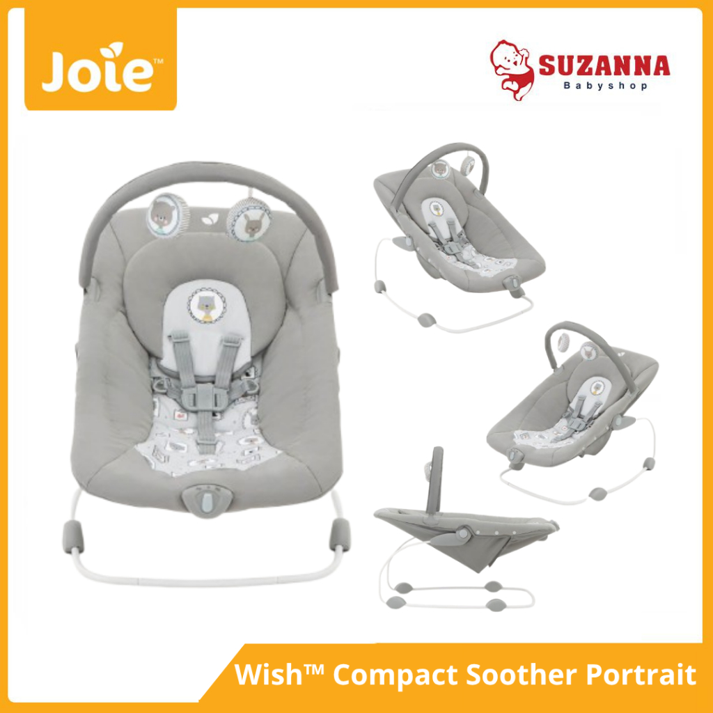Joie Wish Compact Soother & Baby Bouncer Portrait - Bouncher