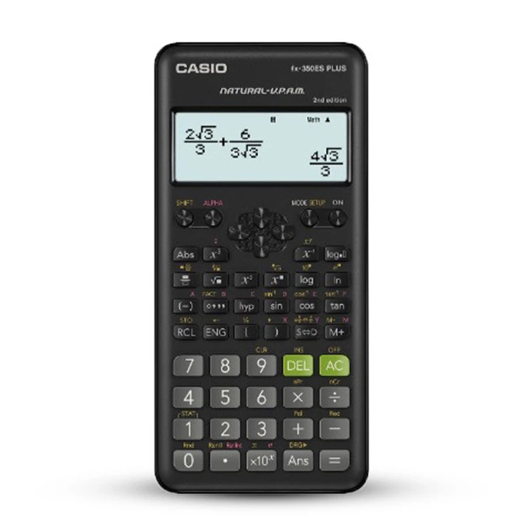 

Casio Scientific Calculator FX 350ESPLUS 350 ES PLUS SEKOLAH