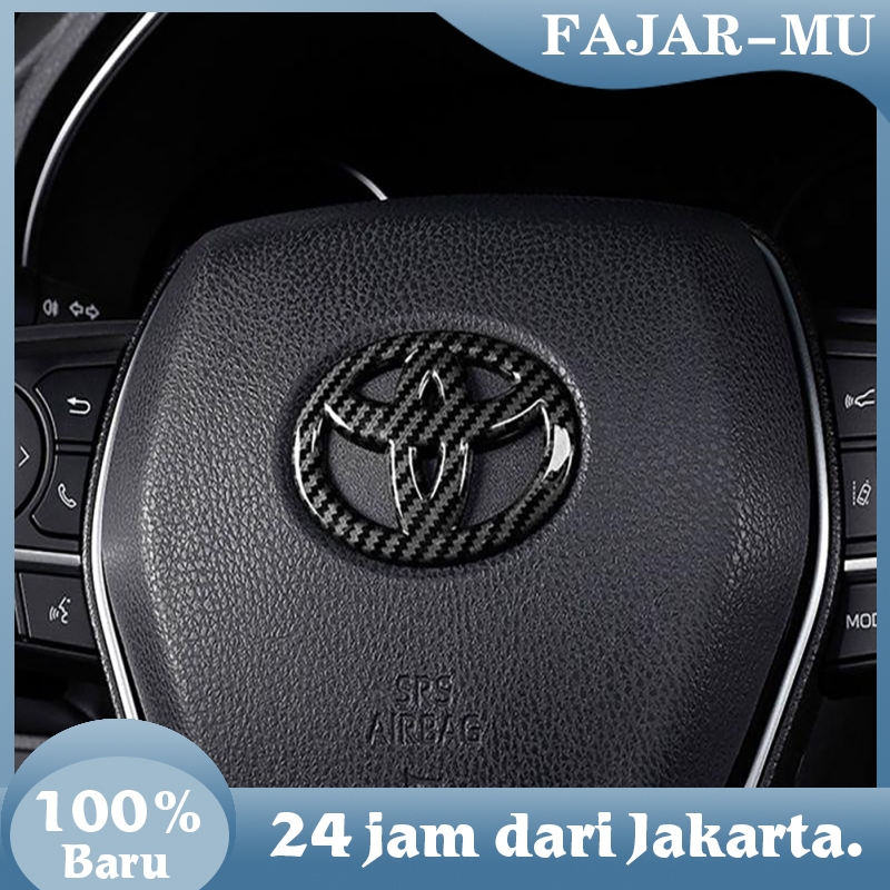 Logo Stir Mobil Avanza Stiker Untuk Mobil Logo Toyota Hitam Doff