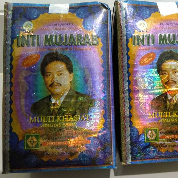 

Jamu Herbal Serbuk Inti Mujarab ORIGINAL 100% - Isi 30 Sachet Asam Urat dan Pegal Linu