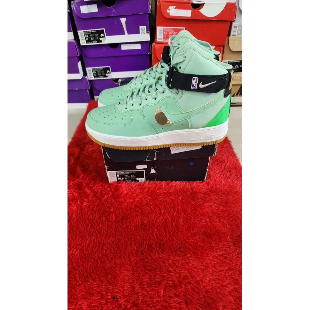 SEPATU NIKE AIR FORCE 1 X NBA CELTIC RARE BNIB CT2306 300 ORIGINAL