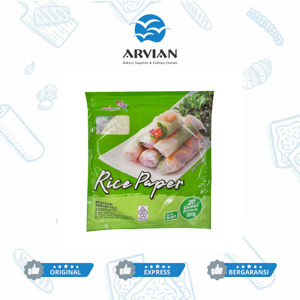 

Rice Paper Java Superfood 200 Gr (20 Lembar) [Instant Surabaya] - Arvian