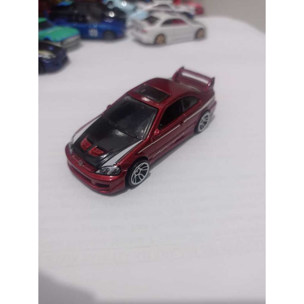 Hotwheels honda civic Si gry27 merah red jdm loose