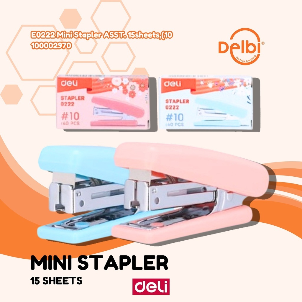 

DELI Mini Stapler HEKTER MINI CANTIK