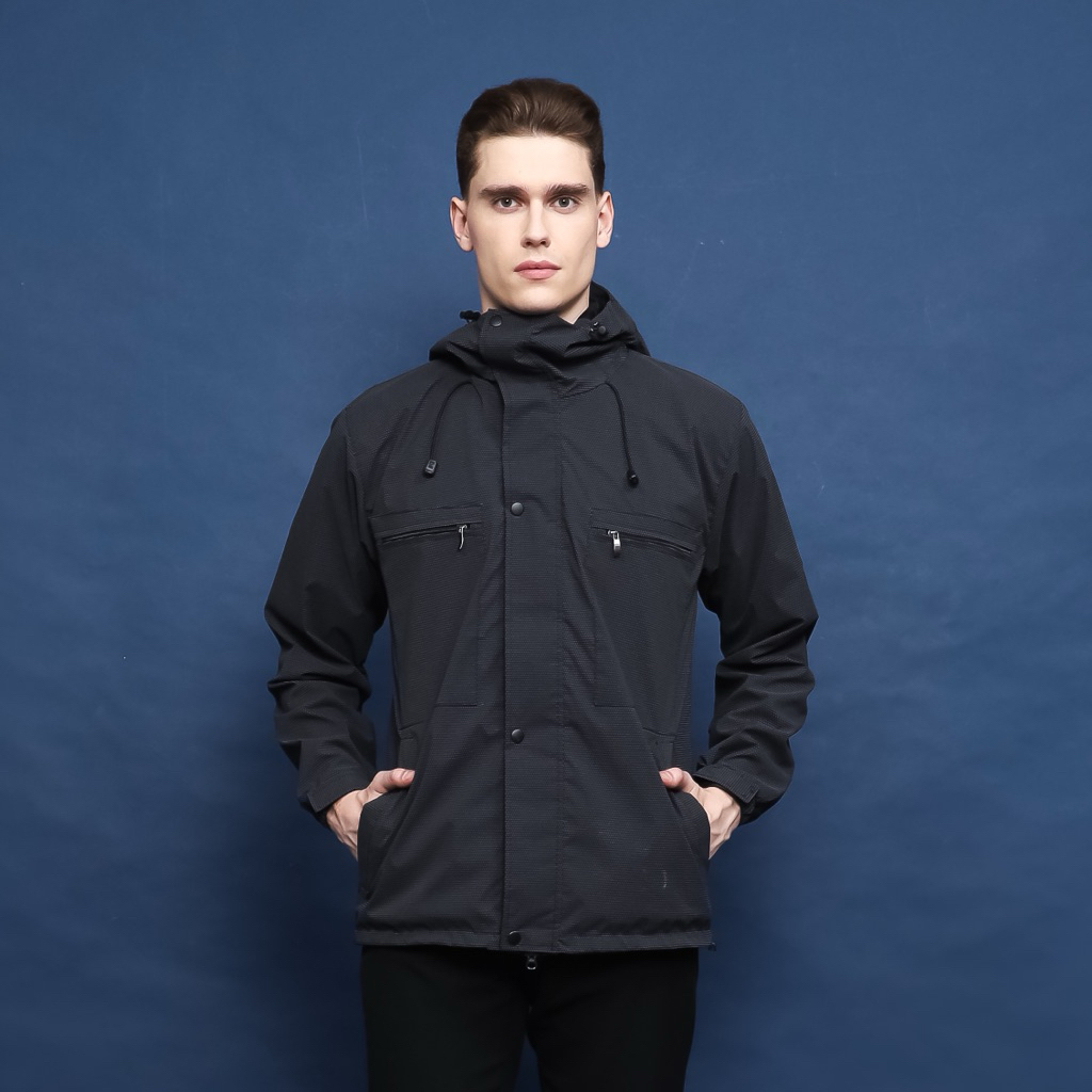 OUTFIRM - JACKET REFLECTIVE SOUKE BLACK