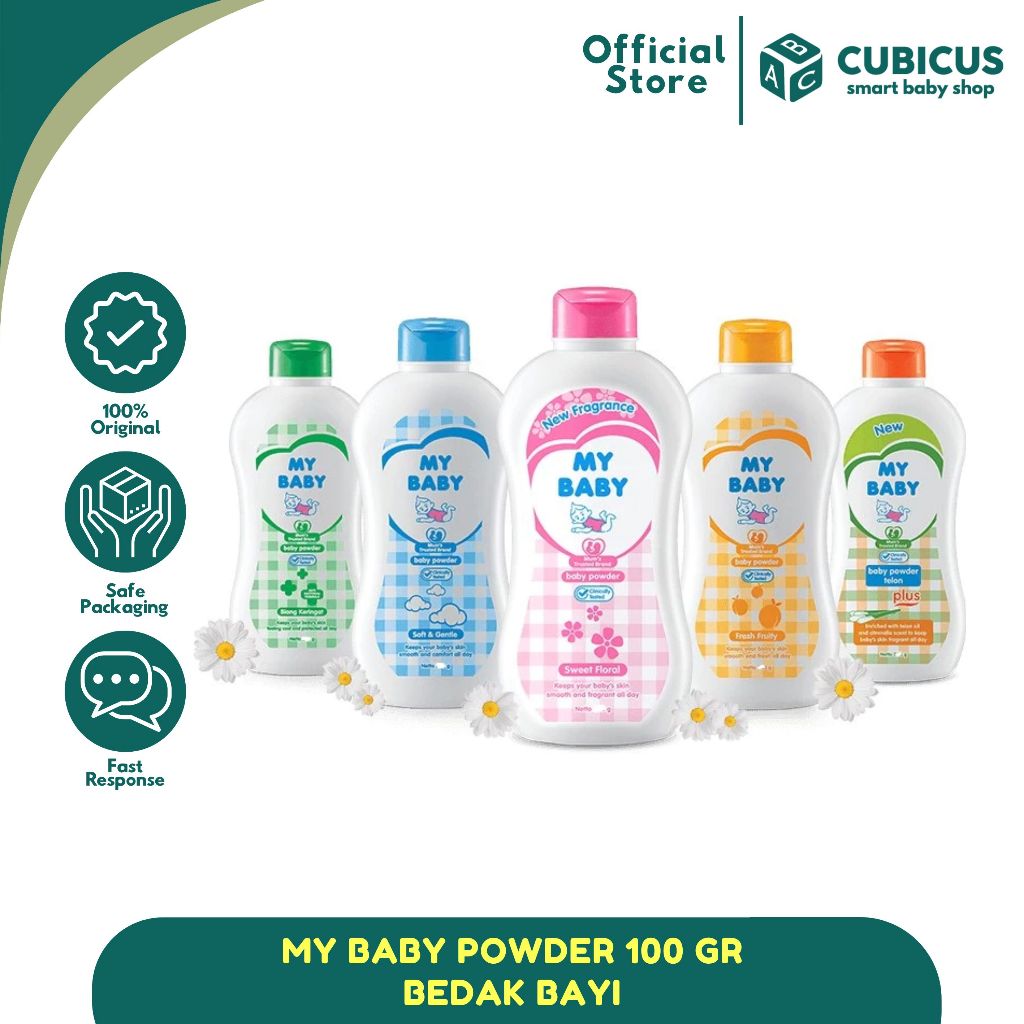 MY BABY Powder / My Baby Bedak Bayi 100gr