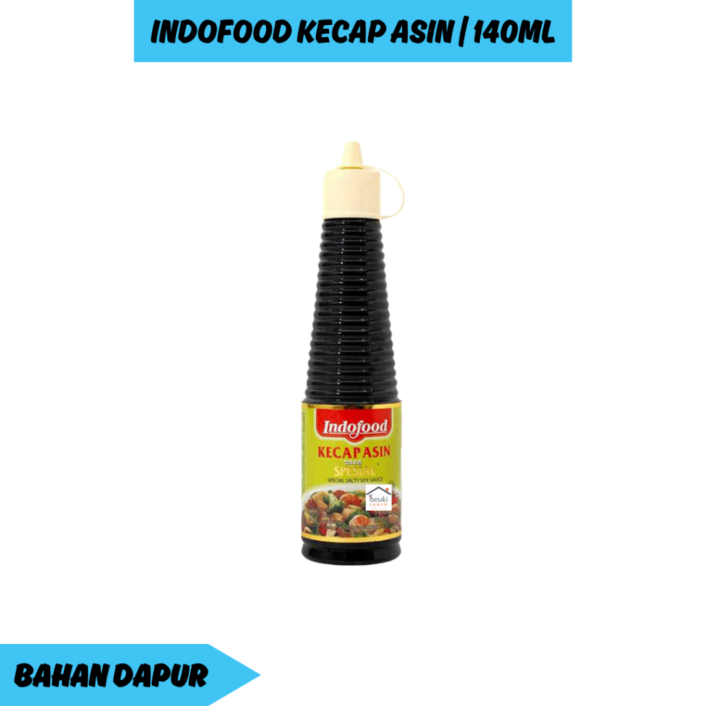 

Indofood Kecap Asin Kemasan Botol 140ml