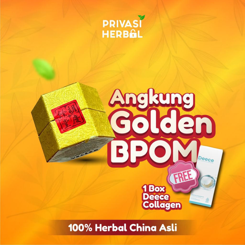 ANGKUNG GOLDEN BPOM ORIGINAL OBAT STROKE Asli