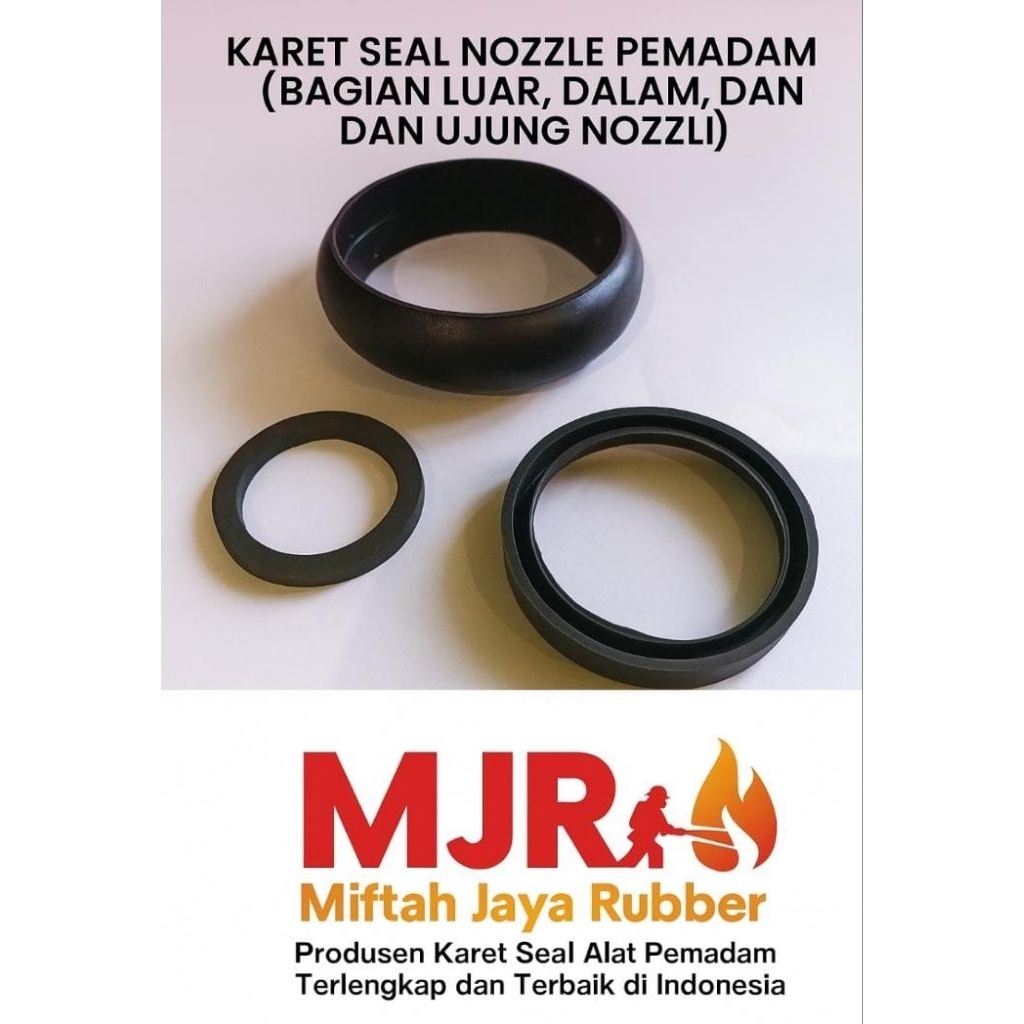 1 Set Karet Seal Nozzle Pemadam Kebakaran Coupling Machino